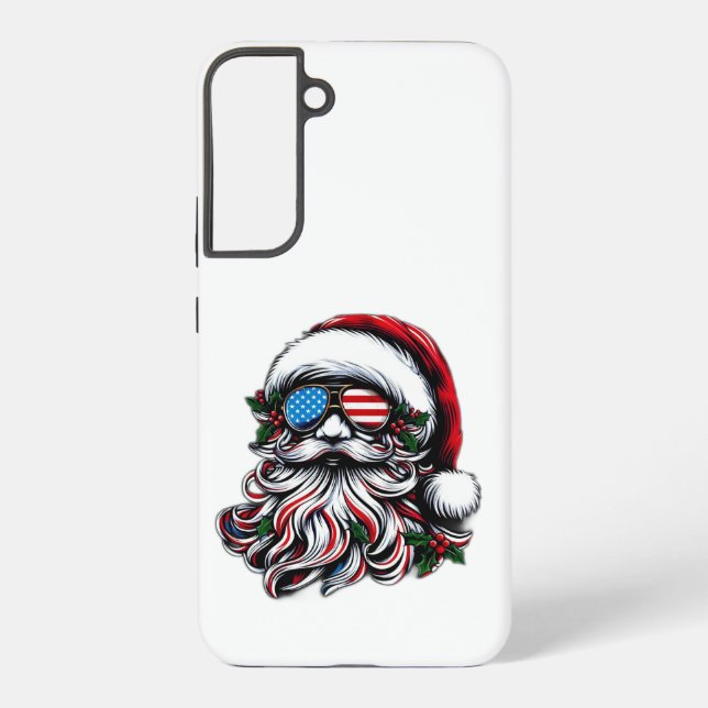 Funda Para Samsung Galaxy Navidades patrióticos/estadounidenses (Reverso )