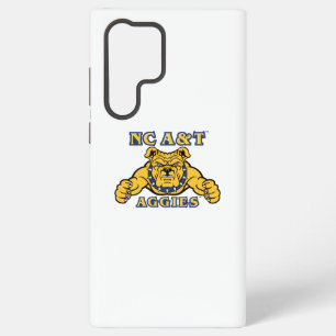 Funda Para Samsung Galaxy S22 Ultra NC A&T Aggies   Perro Bulldog Aggie