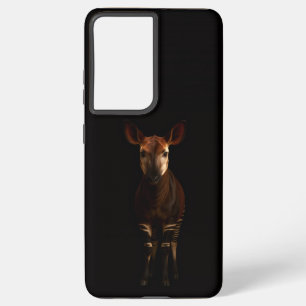 Funda Para Samsung Galaxy S21 Ultra Negro 4 Luxe Galaxy S21 Ultra, Okapi del Bosque