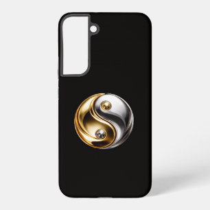 Funda Para Samsung Galaxy S22+ Negro 4 Luxe Galaxy S22 Plus, Armonía Yin Yang
