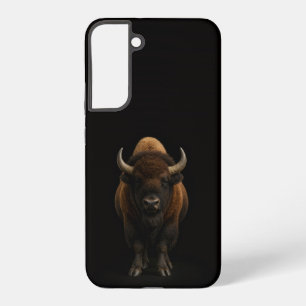 Funda Para Samsung Galaxy S22+ Negro 4 Luxe Galaxy S22 Plus, Bisonte Americano