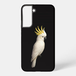 Funda Para Samsung Galaxy S22+ Negro 4 Luxe Galaxy S22 Plus, Cacatúa Crestada