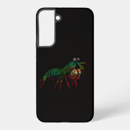 Funda Para Samsung Galaxy S22+ Negro 4 Luxe Galaxy S22 Plus, Camarón Mantis
