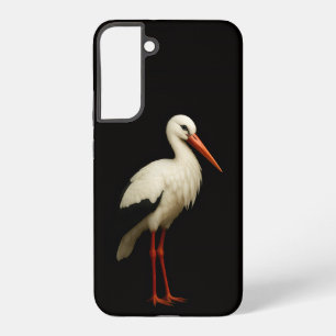 Funda Para Samsung Galaxy S22+ Negro 4 Luxe Galaxy S22 Plus, Cigüeña Elegante