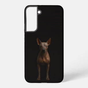 Funda Para Samsung Galaxy S22+ Negro 4 Luxe Galaxy S22 Plus, Perro Pila Argentino