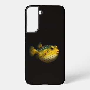 Funda Para Samsung Galaxy S22+ Negro 4 Luxe Galaxy S22 Plus, Pez Globo