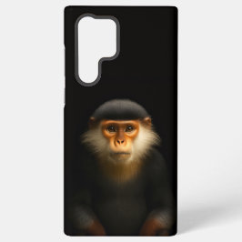 Funda Para Samsung Galaxy S22 Ultra Negro 4 Luxe Galaxy S22 Ultra, Langur rojo de Douc