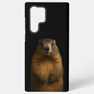 Funda Para Samsung Galaxy S22 Ultra Negro 4 Luxe Galaxy S22 Ultra, Marmota Esponjosa