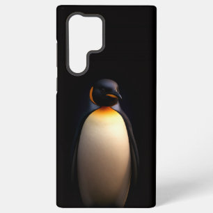 Funda Para Samsung Galaxy S22 Ultra Negro 4 Luxe Galaxy S22 Ultra, Pingüino Emperador