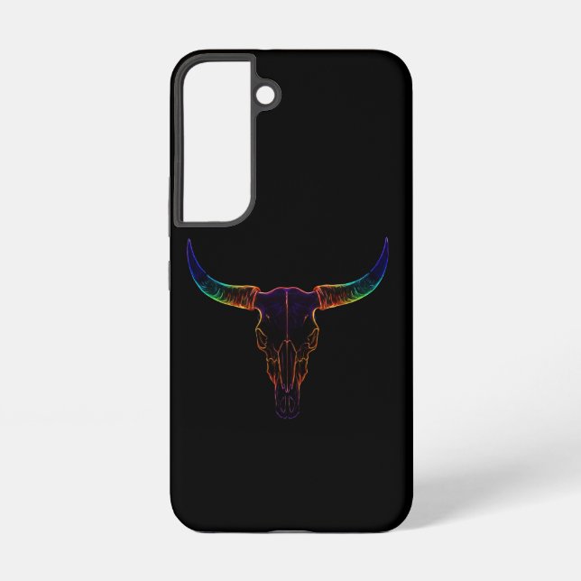 Funda Para Samsung Galaxy Neon Bulls (Reverso )