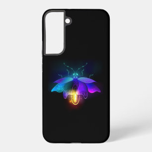 Funda Para Samsung Galaxy S22+ Neon Firefly en negro