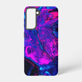 Funda Para Samsung Galaxy S21 Neon Glow Metallic Samsung Funda