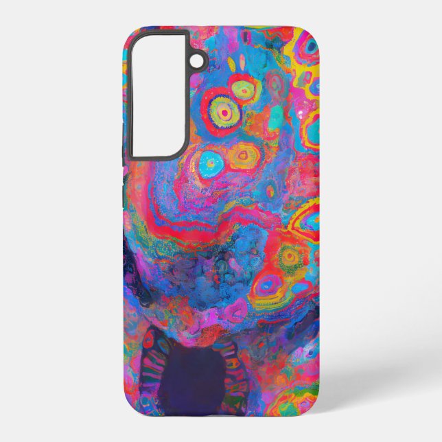 Funda Para Samsung Galaxy "Neural Firestorm" (Reverso )