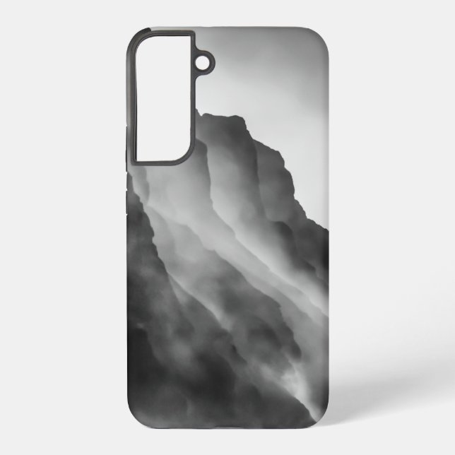 Funda Para Samsung Galaxy Niebla sobre las rocas (Reverso )