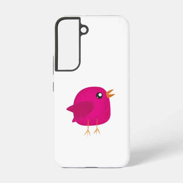 Funda Para Samsung Galaxy Niños adorables pájaros (Reverso )