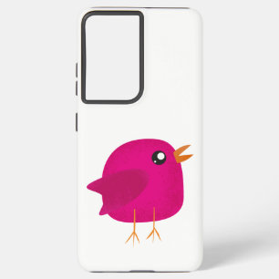Funda Para Samsung Galaxy S21+ Niños adorables pájaros