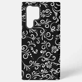 Funda Para Samsung Galaxy S22 Ultra Niza Ornamental Elegante Negro