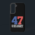 Funda Para Samsung Galaxy S22 No Aspiro a Ser la Humilde Kamala Harris 47<br><div class="desc">No Aspiro a Ser la Humilde Kamala Harris 47</div>