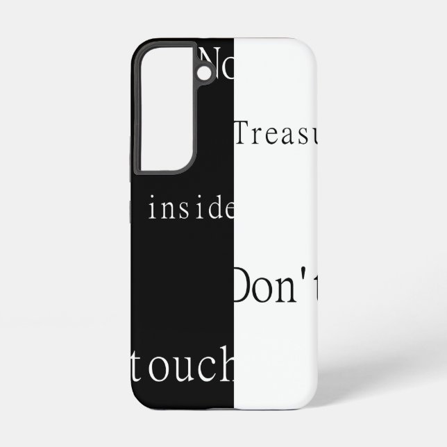 Funda Para Samsung Galaxy No Hay Tesoro Dentro – No Tocar  (Reverso )
