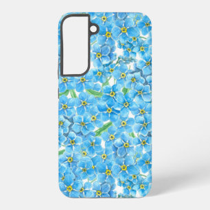 Funda Para Samsung Galaxy S22+ No me olvides acuarela