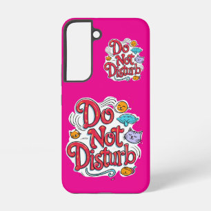 Funda Para Samsung Galaxy S22 No Molestar Protección de Diseño de Arte de Gato R