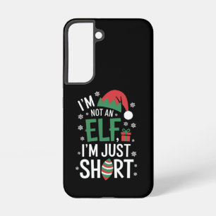 Funda Para Samsung Galaxy S22 No soy un elfo, solo bajo divertido Navidad Xmas