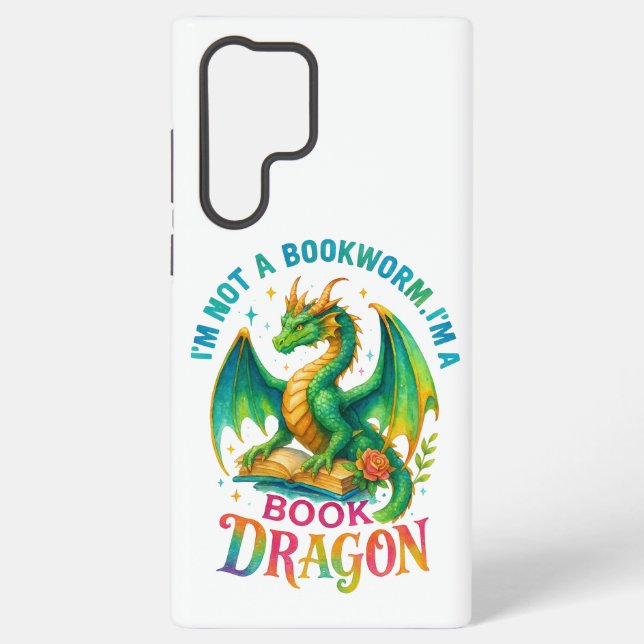 Funda Para Samsung Galaxy No soy un ratón de biblioteca... (Reverso )