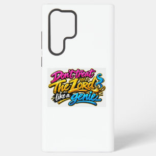 Funda Para Samsung Galaxy S22 Ultra No trates al Señor como un genio
