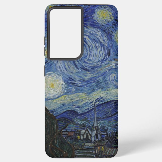 Funda Para Samsung Galaxy Noche estrellada (Reverso )