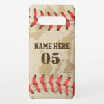 Funda Para Samsung Galaxy S10  Nombre de béisbol vintage personalizado número ret<br><div class="desc">El diseño retro de nombres de béisbol vintage personalizado puede ser bueno para ti si te gusta el béisbol. O podría ser un gran regalo para los que aman el béisbol.</div>