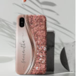 Funda Para Samsung Galaxy S22 Ultra Nombre escrito a mano Purpurina de imitación Metal<br><div class="desc">El diseño es una foto y los fundas no están hechos con purpurinas, secuencias, metales o bosques reales. Este diseño también está disponible en otros modelos de teléfono. Elija Tipo de dispositivo para ver otros fundas de iPhone, Samsung Galaxy o Google. Algunos estilos se pueden cambiar seleccionando Estilo si se...</div>