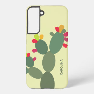 Funda Para Samsung Galaxy S22+ nombre moderno del cactus