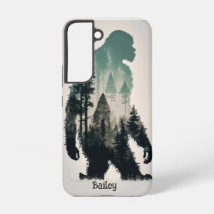 Funda Para Samsung Galaxy S22 Nombre personalizado Sasquatch Big Foot Leyenda