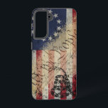 Funda Para Samsung Galaxy S21 Nosotros, el pueblo, Betsy Ross, la bandera y la s<br><div class="desc">¡Muestra Tu Libertad Con Orgullo!</div>