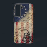 Funda Para Samsung Galaxy S21 Nosotros, el pueblo, Betsy Ross, la bandera y la s<br><div class="desc">¡Muestra Tu Libertad Con Orgullo!</div>