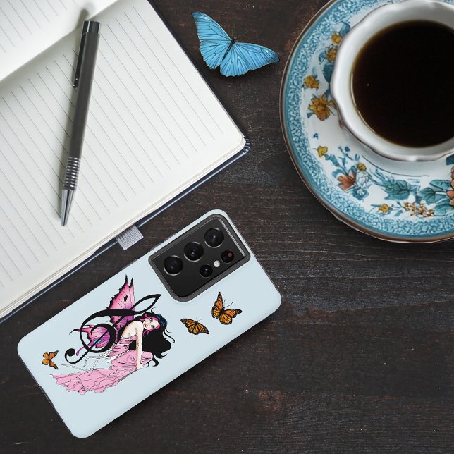 Funda Para Samsung Galaxy Nota de música Mariposas Fairy (Subido por el creador)