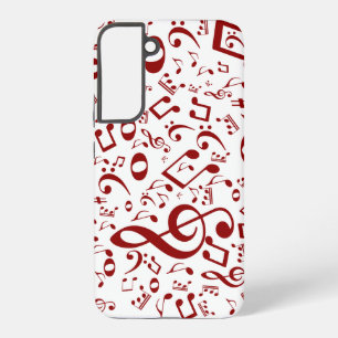 Funda Para Samsung Galaxy S22+ Notas de Patrón Antiguo