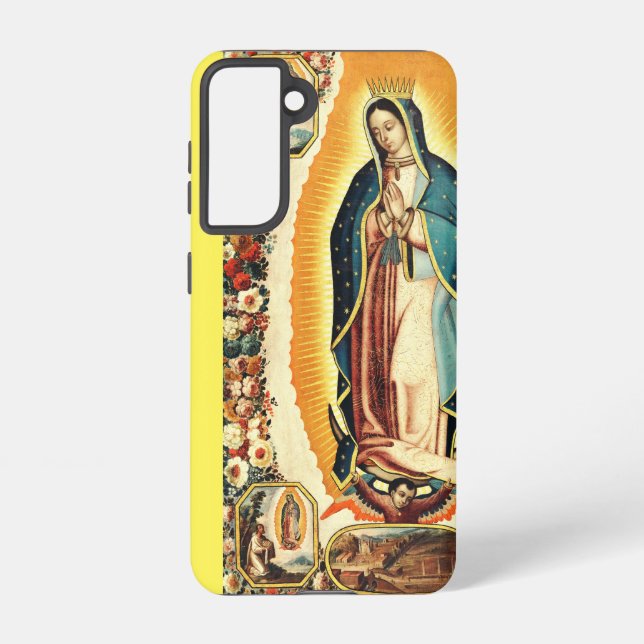 Funda Para Samsung Galaxy Nuestra Señora de Guadalupe (Reverso )