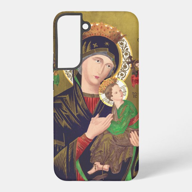 Funda Para Samsung Galaxy Nuestra Señora de la Perpetua Ayuda (Reverso )