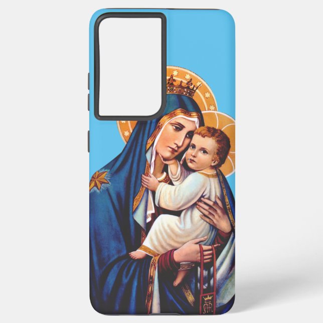 Funda Para Samsung Galaxy Nuestra Señora del Monte Carmelo (Reverso )