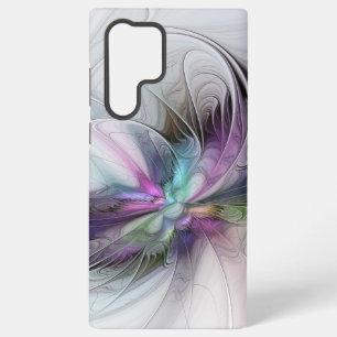 Funda Para Samsung Galaxy S22 Ultra Nueva vida, arte fantástico abstracto y colorido d