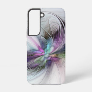 Funda Para Samsung Galaxy S22 Nueva vida, arte fantástico abstracto y colorido f