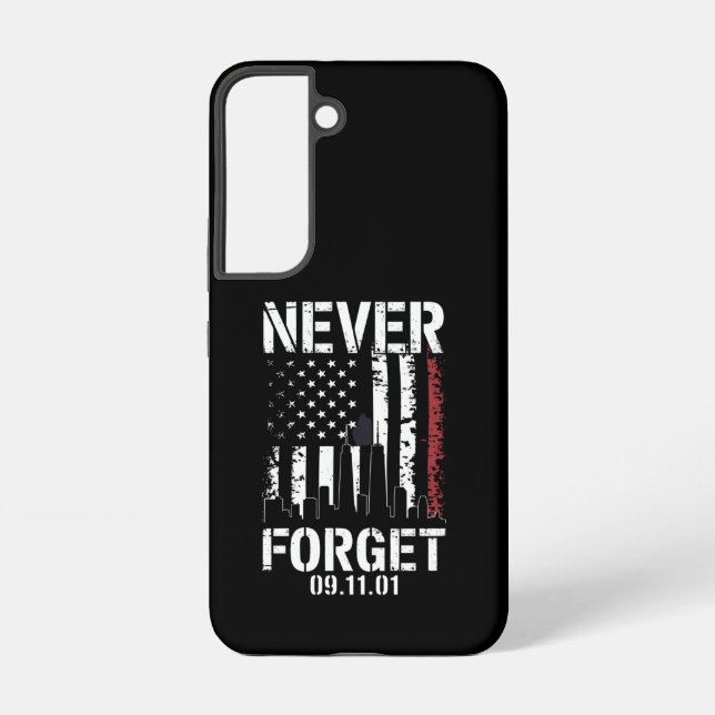 Funda Para Samsung Galaxy Nunca olvidemos el Día de la Conmemoración del 11  (Reverso )
