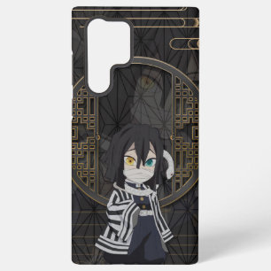 Funda Para Samsung Galaxy S22 Ultra Obanai Iguro Chibi Gold