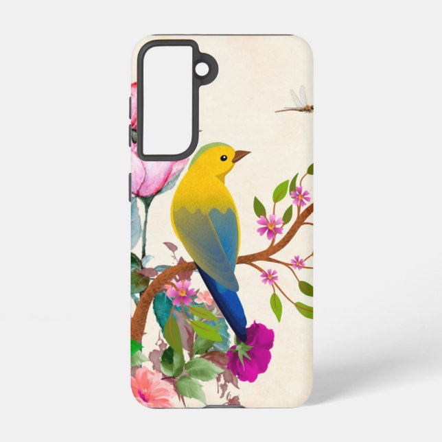 Funda Para Samsung Galaxy Observador de aves (Reverso )