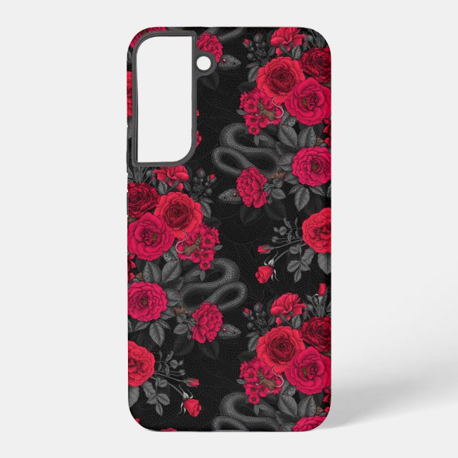 Funda Para Samsung Galaxy Ocultos en los rosas (Reverso )