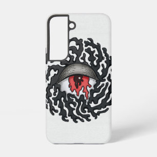 Funda Para Samsung Galaxy S22 Ojo alucinante con tentáculos - Arte surrealista a