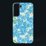Funda Para Samsung Galaxy S22  Olvídate de las flores<br><div class="desc">acuarela diseño de patrones sin fisuras con olvidar que no las flores.</div>
