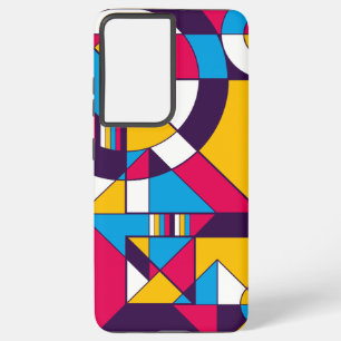 Funda Para Samsung Galaxy S21+ Orgullo poliamorista de poly abstracto geométrico