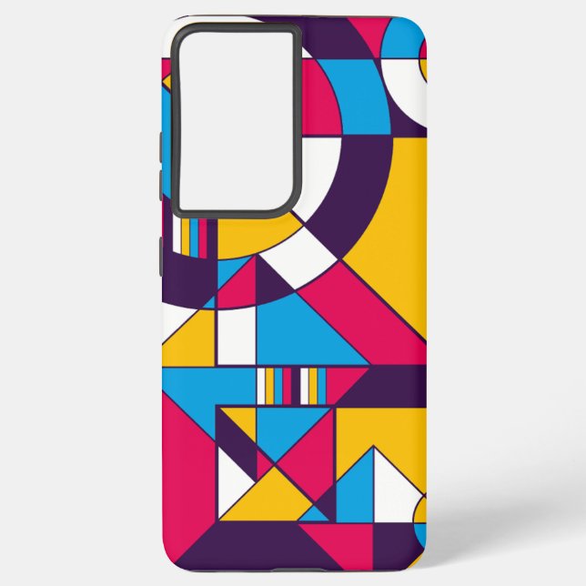 Funda Para Samsung Galaxy Orgullo poliamorista de poly abstracto geométrico (Reverso )